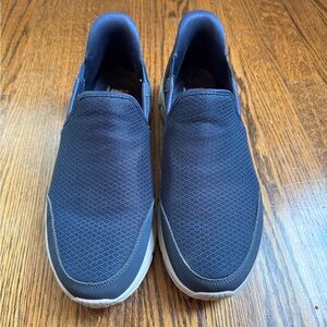 Men's Navy Slip-On Shoes